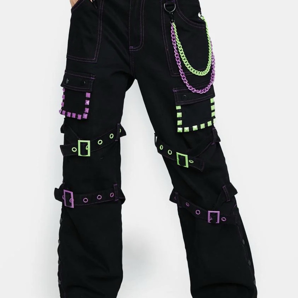 THE GRAVE GIRLS- SKATER BOY CARGO PANTS